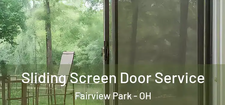 Sliding Screen Door Service Fairview Park - OH